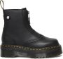 Dr. Martens Zwarte Plateauboots met Rits Gratis Verzending Black Dames - Thumbnail 1