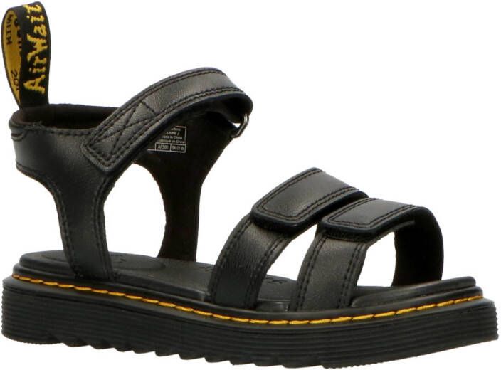 Dr. Martens Klaire J Black T Lamper leren sandalen zwart