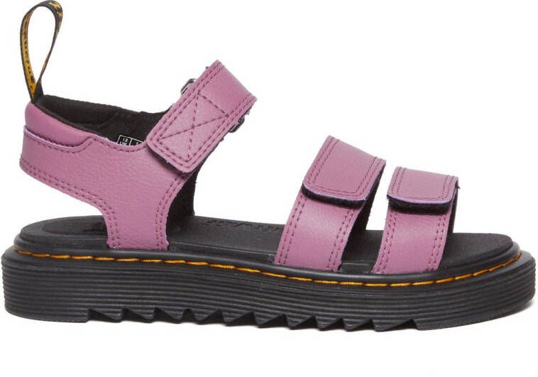 Dr. Martens Klaire leren sandalen paars Meisjes Leer Effen 29