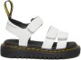 Dr. Martens Klaire T leren sandalen wit Meisjes Leer Effen 23 - Thumbnail 1