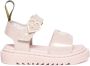 Dr. Martens Marlowe Hearts T leren sandalen Powder Pink - Thumbnail 2
