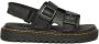Dr. Martens Varel leren sandalen zwart Leer Effen 33 - Thumbnail 1