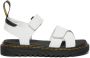 Dr. Martens VOSS II leren sandalen wit Meisjes Leer Effen 36 - Thumbnail 2