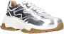 DWRS LABEL DWRS Pluto Stone Cipra Grijs Leer Lage sneakers Dames - Thumbnail 1