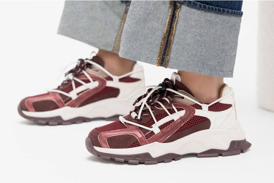 Dwrs Isola B11443-05-4577 Bordeaux Rood Wit - Foto 2