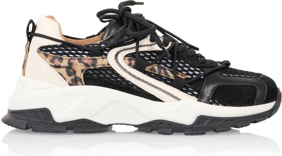 DWRS Isola chunky sneakers zwart panter