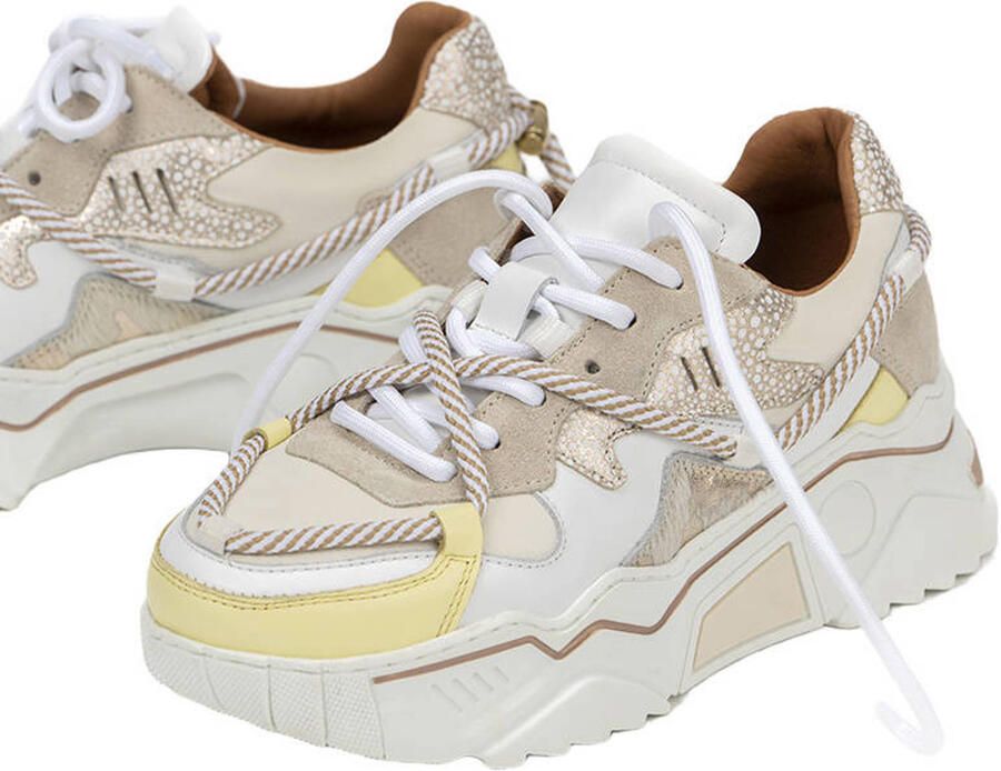 DWRS LABEL DWRS Jupiter sneakers sand butter Leer Dames - Foto 2