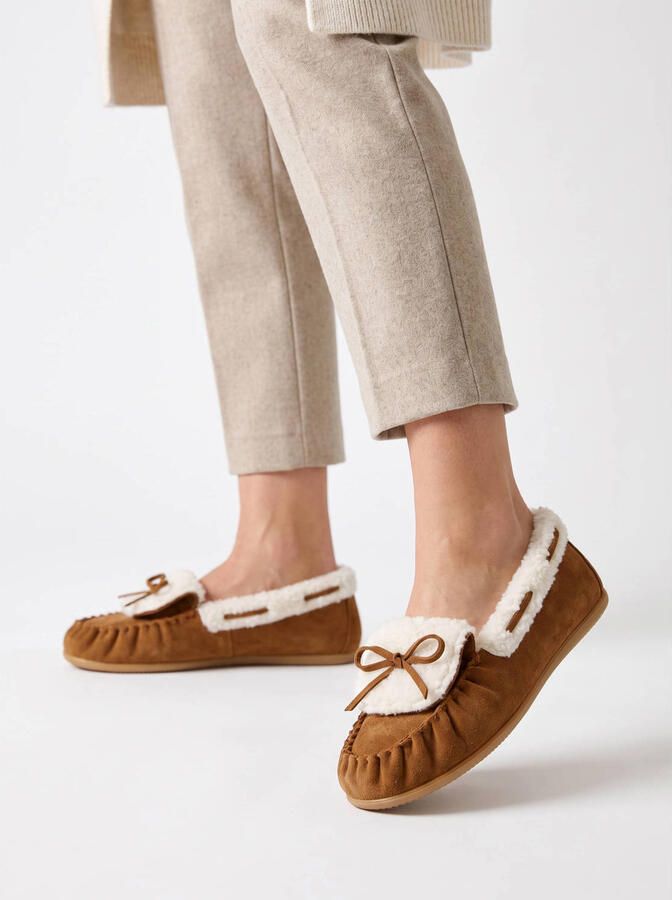 DWRS leren bootschoenen cognac - Foto 2