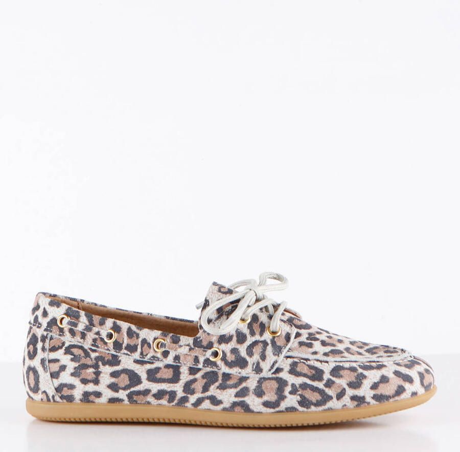 Dwrs Latty Leopard Loafers B11927-07-8318 Beige Sand - Foto 2