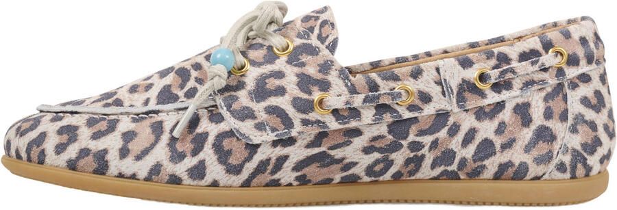 Dwrs Latty Leopard Loafers B11927-07-8318 Beige Sand - Foto 3
