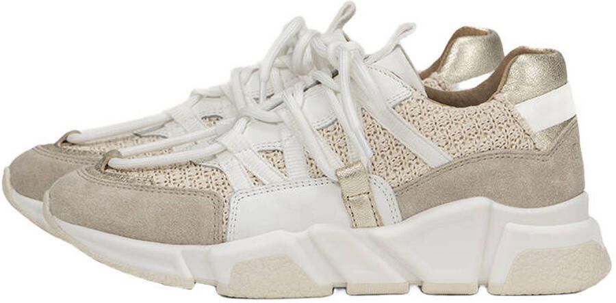 DWRS Los Angeles chunky sneakers beige wit - Foto 2
