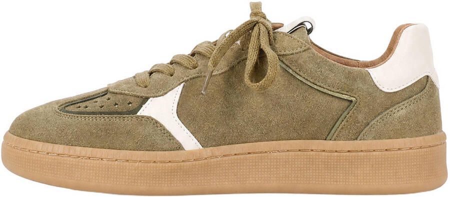 DWRS Sneakers Mirabel Olijfgroen Off White - Foto 3