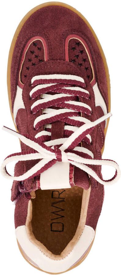 DWRS Mirabel suède sneakers bordeaux - Foto 3