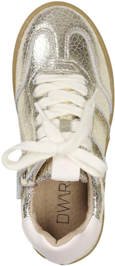 DWRS POONA leren sneakers goud metallic - Foto 3