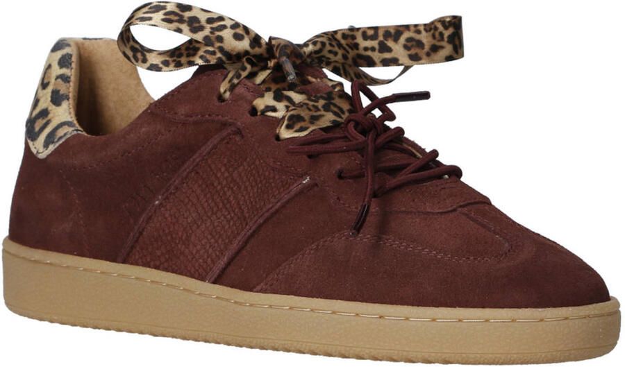 DWRS Poona suède sneakers bordeaux panter - Foto 2