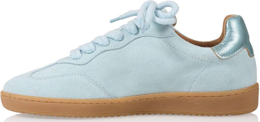 DWRS Poona suède sneakers lichtblauw - Foto 2