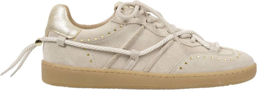 DWRS LABEL DWRS POONA studs sand Suede Dames