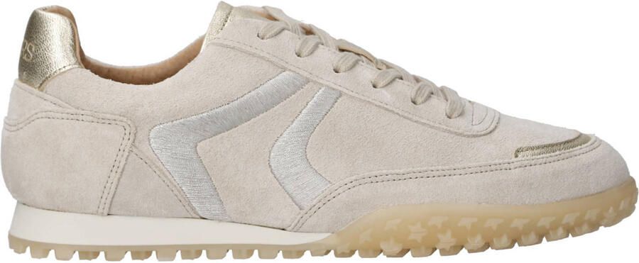 DWRS Tao leren sneakers beige