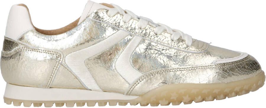 DWRS Tao leren sneakers champagne metallic