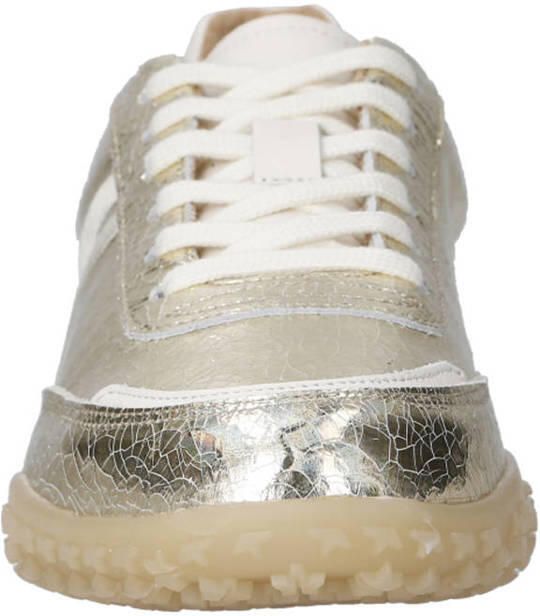 DWRS Tao leren sneakers champagne metallic - Foto 2
