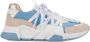 DWRS The label BLACK FRIDAY DEAL Dames Sneakers Blauw Leer - Thumbnail 1