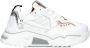 DWRS Pluto chunky leren sneakers wit rosé - Thumbnail 1