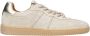 DWRS The label DWRS Dames Sneaker Beige Stof Leer - Thumbnail 1