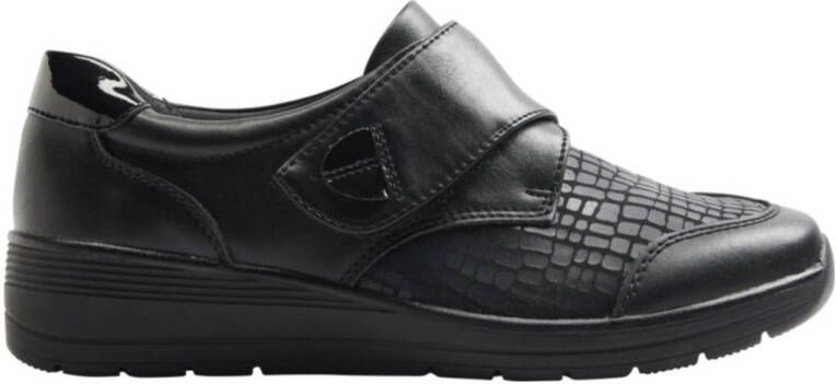 Easy Street comfort klittenbandschoenen zwart
