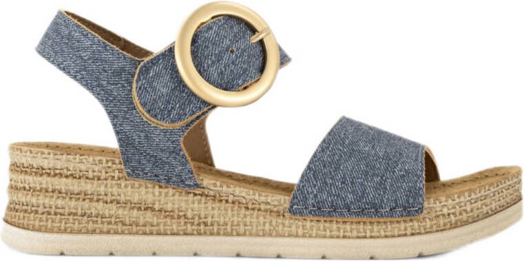 Easy Street denim sleehakken blauw