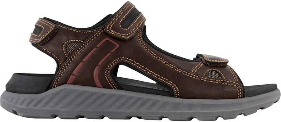 Easy Street imitatieleren sandalen bruin