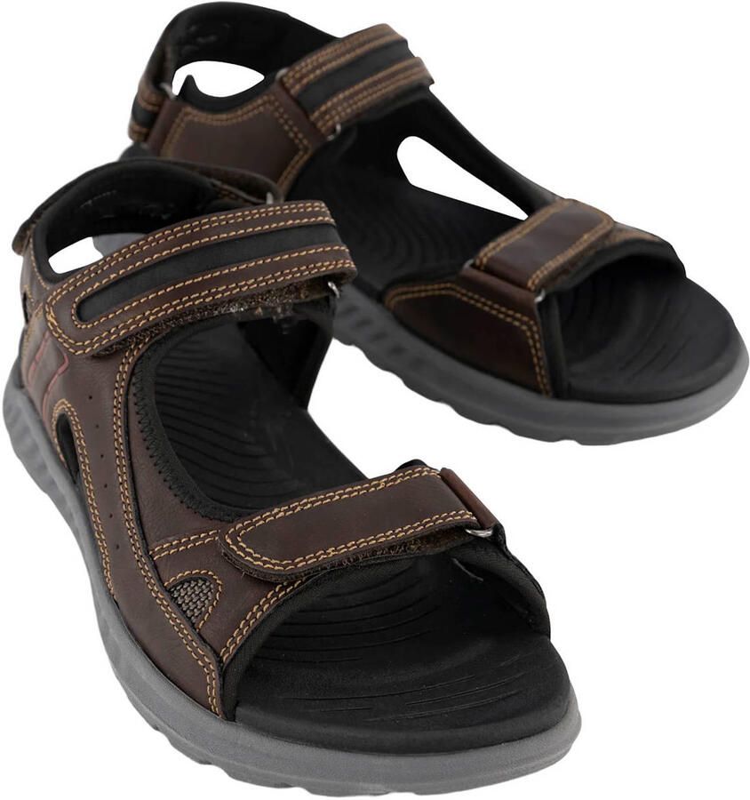 Easy Street imitatieleren sandalen bruin - Foto 2