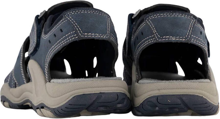 Easy Street imitatieleren sandalen donkerblauw - Foto 3