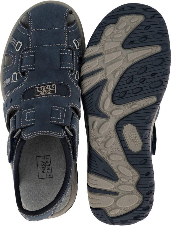 Easy Street imitatieleren sandalen donkerblauw - Foto 2