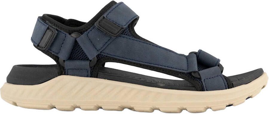 Easy Street imitatieleren sandalen donkerblauw