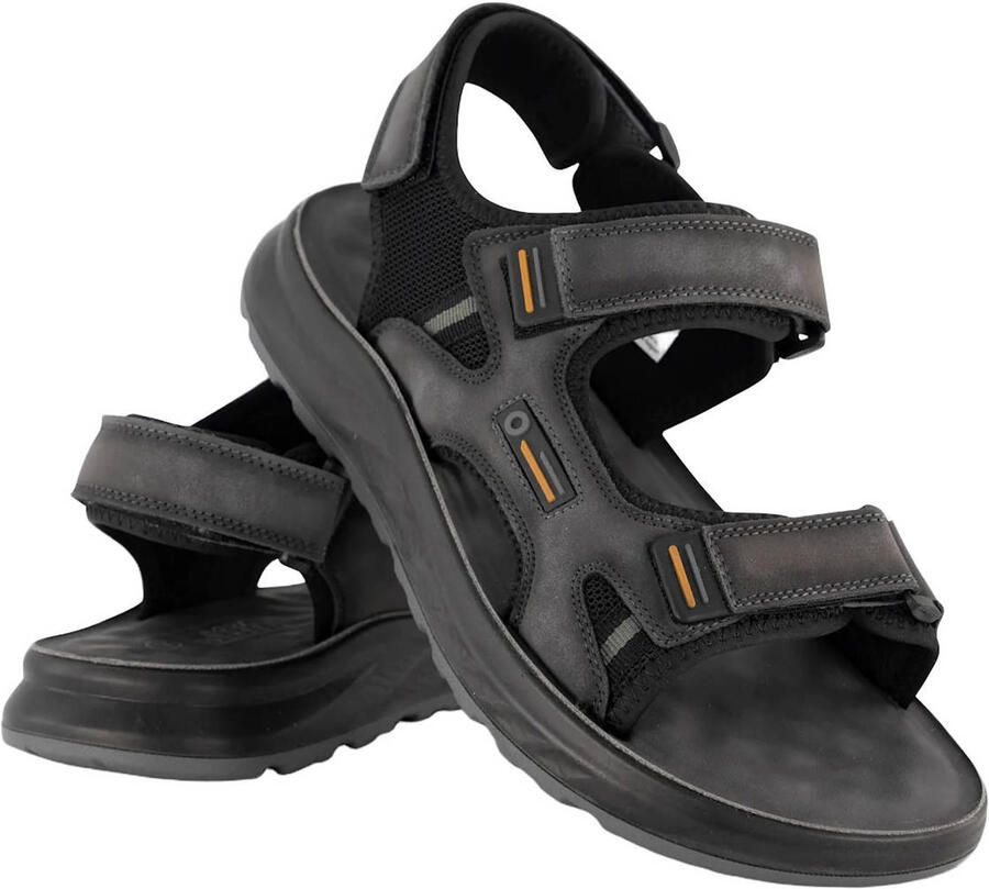 Easy Street imitatieleren sandalen zwart - Foto 2
