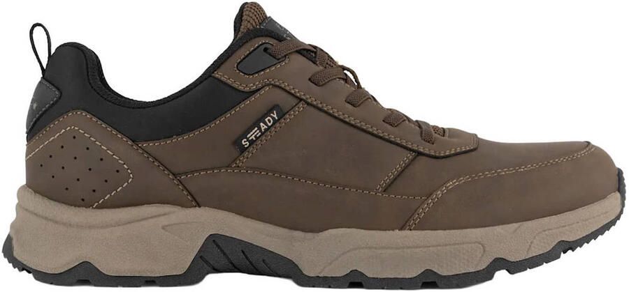 Easy Street imitatieleren sneakers bruin