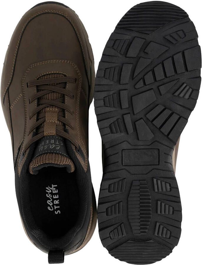Easy Street imitatieleren sneakers bruin - Foto 2
