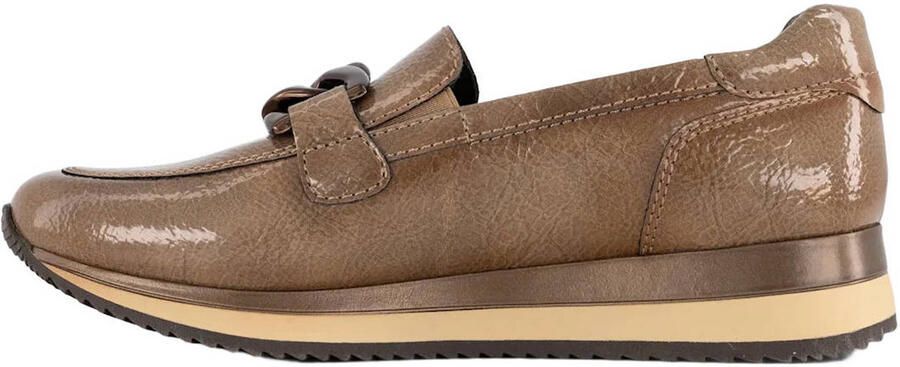 Easy Street lakleren instappers taupe - Foto 3