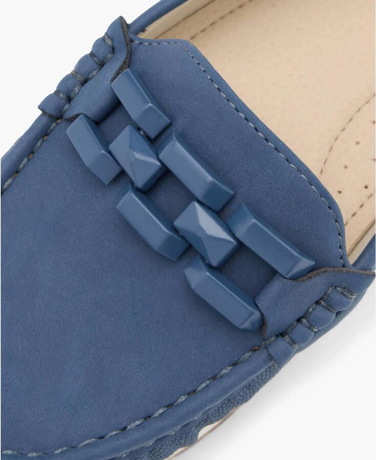 Easy Street leren mocassins blauw - Foto 2