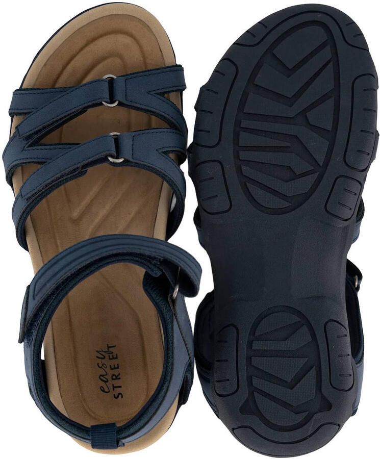 Easy Street leren sandalen donkerblauw - Foto 2