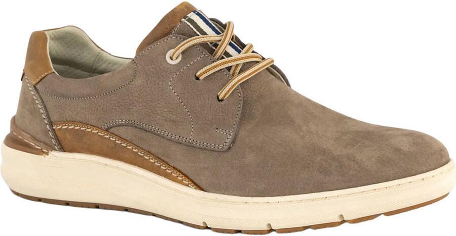 Easy Street leren veterschoenen bruin - Foto 3