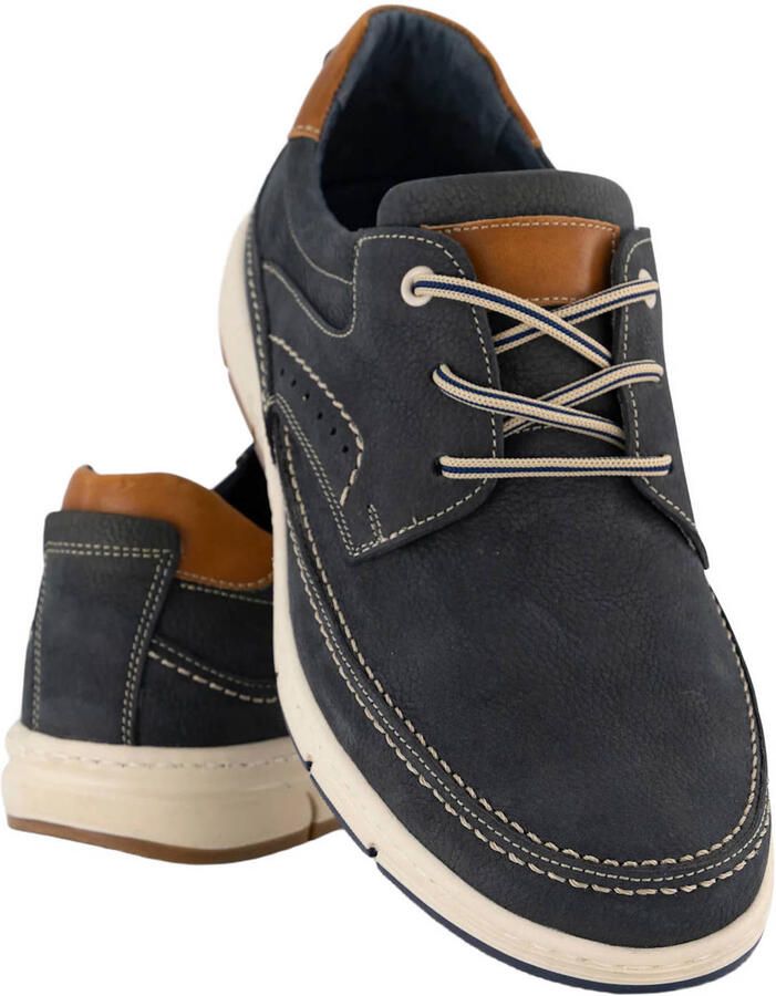 Easy Street leren veterschoenen zwart - Foto 2
