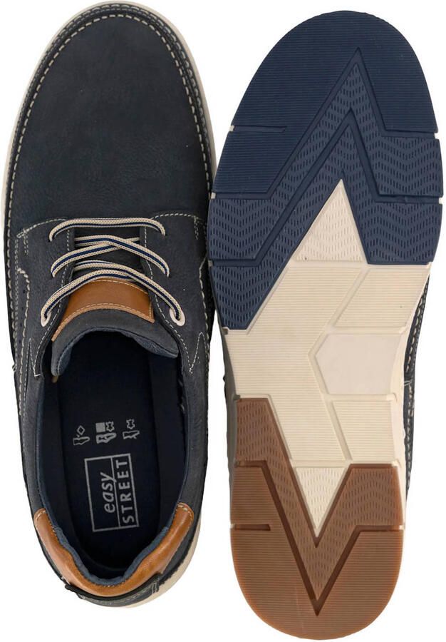 Easy Street leren veterschoenen zwart - Foto 3