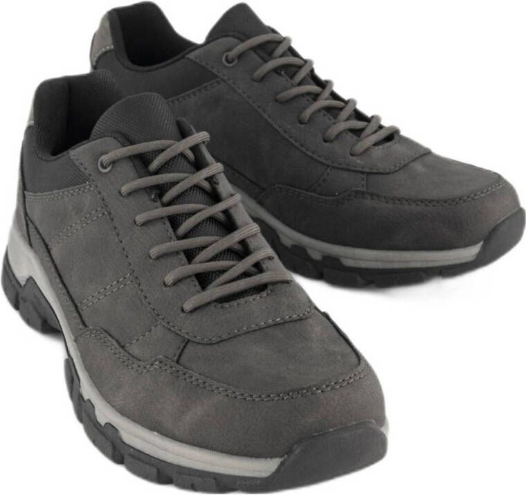 Easy Street Donkergrijze comfort sneaker