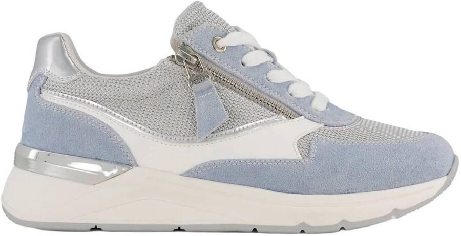 Easy Street sneakers lichtblauw zilver