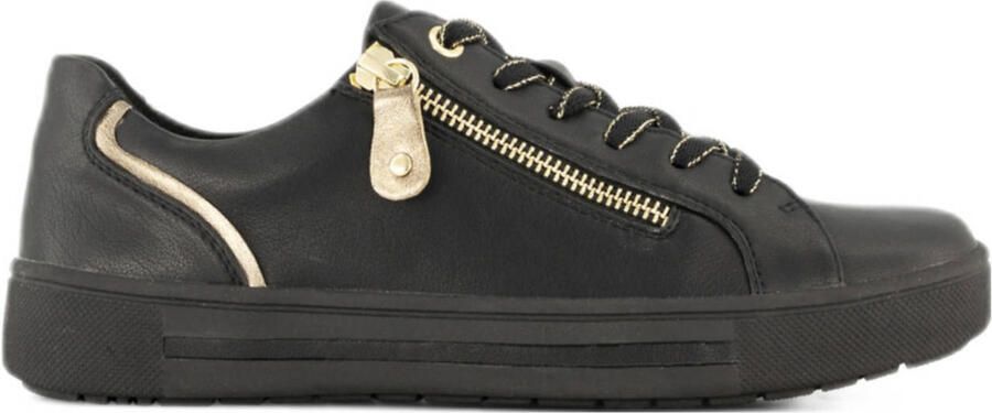 Easy Street sneakers zwart goud