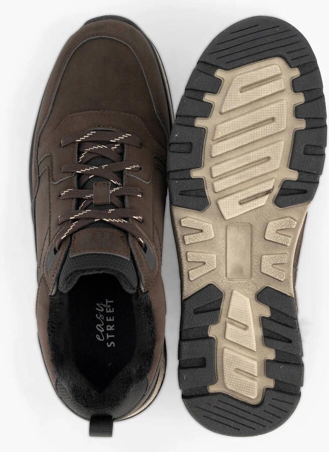 Easy Street suèdelook sneakers bruin - Foto 2