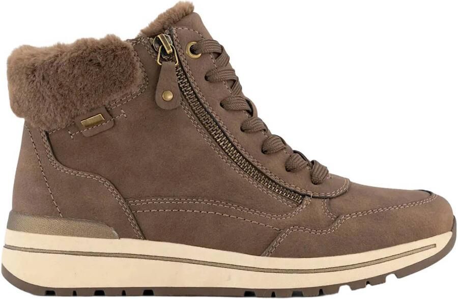 Easy Street suèdelook sneakers bruin