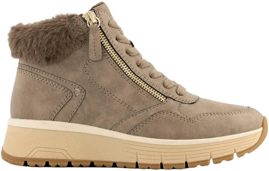 Easy Street suèdelook veterboots beige