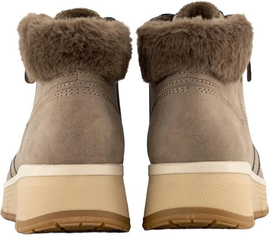 Easy Street suèdelook veterboots beige - Foto 3